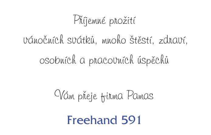 font novoročenky freehand